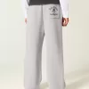 Pantaloni della tuta super larghi con grafica tasca posteriore Los Angeles