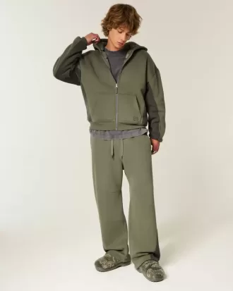 Pantaloni della tuta super larghi Hollister x Crocs