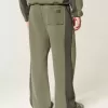 Pantaloni della tuta super larghi Hollister x Crocs