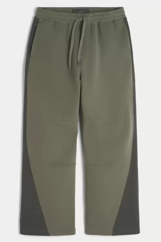 Pantaloni della tuta super larghi Hollister x Crocs