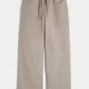 Pantaloni della tuta super larghi Y2K con orlo diviso