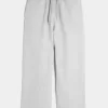 Pantaloni della tuta super larghi Y2K con orlo diviso