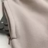 Pantaloni della tuta super larghi Y2K con orlo diviso