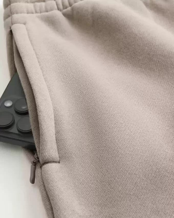 Pantaloni della tuta super larghi Y2K con orlo diviso