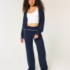Pantaloni dritti con risvolto in maglia Gilly Hicks Pantaloni dritti con risvolto in maglia Gilly Hicks