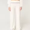 Pantaloni dritti con risvolto in maglia Gilly Hicks