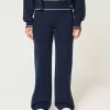 Pantaloni dritti con risvolto in maglia Gilly Hicks Pantaloni dritti con risvolto in maglia Gilly Hicks