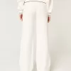 Pantaloni dritti con risvolto in maglia Gilly Hicks