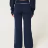Pantaloni dritti con risvolto in maglia Gilly Hicks Pantaloni dritti con risvolto in maglia Gilly Hicks