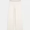 Pantaloni dritti con risvolto in maglia Gilly Hicks