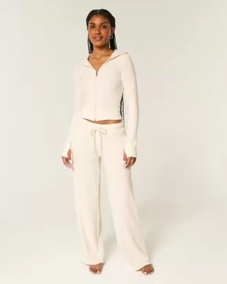 Pantaloni dritti in pizzo a nido d’ape Gilly Hicks
