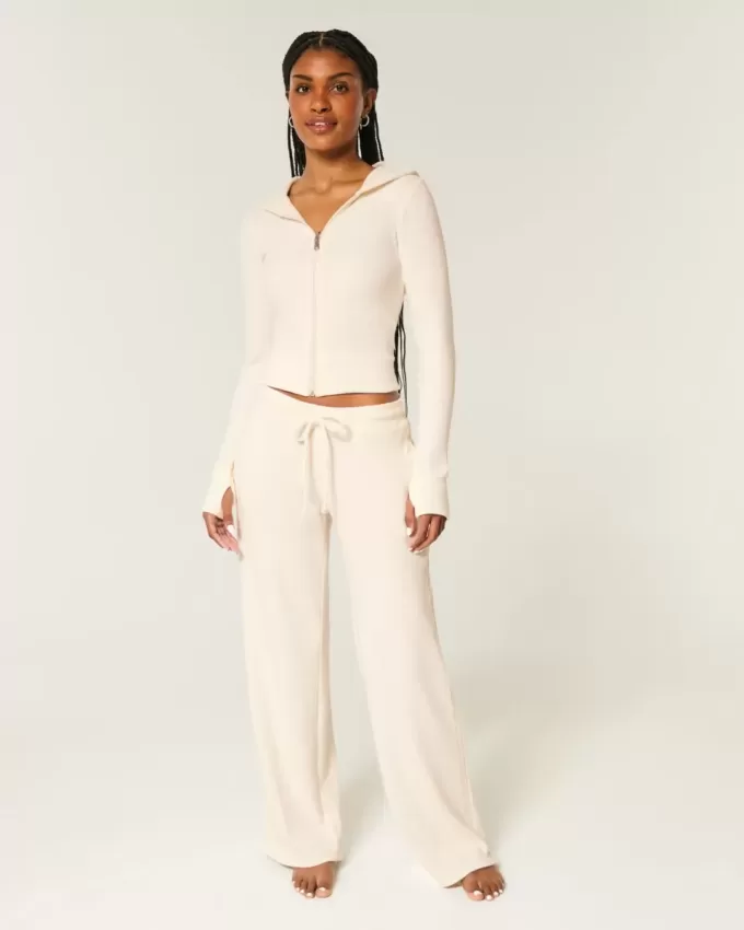 Pantaloni dritti in pizzo a nido d’ape Gilly Hicks