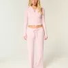 Pantaloni dritti in pizzo a nido d’ape Gilly Hicks Pantaloni dritti in pizzo a nido d’ape Gilly Hicks