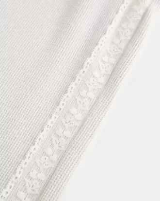 Pantaloni dritti in pizzo a nido d’ape Gilly Hicks