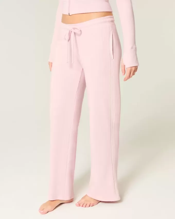 Pantaloni dritti in pizzo a nido d’ape Gilly Hicks Pantaloni dritti in pizzo a nido d’ape Gilly Hicks