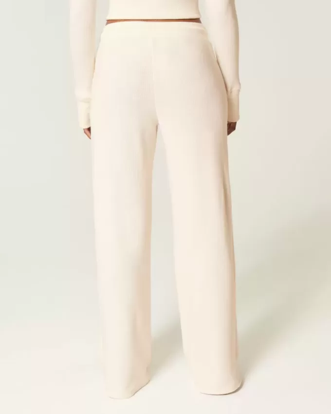 Pantaloni dritti in pizzo a nido d’ape Gilly Hicks