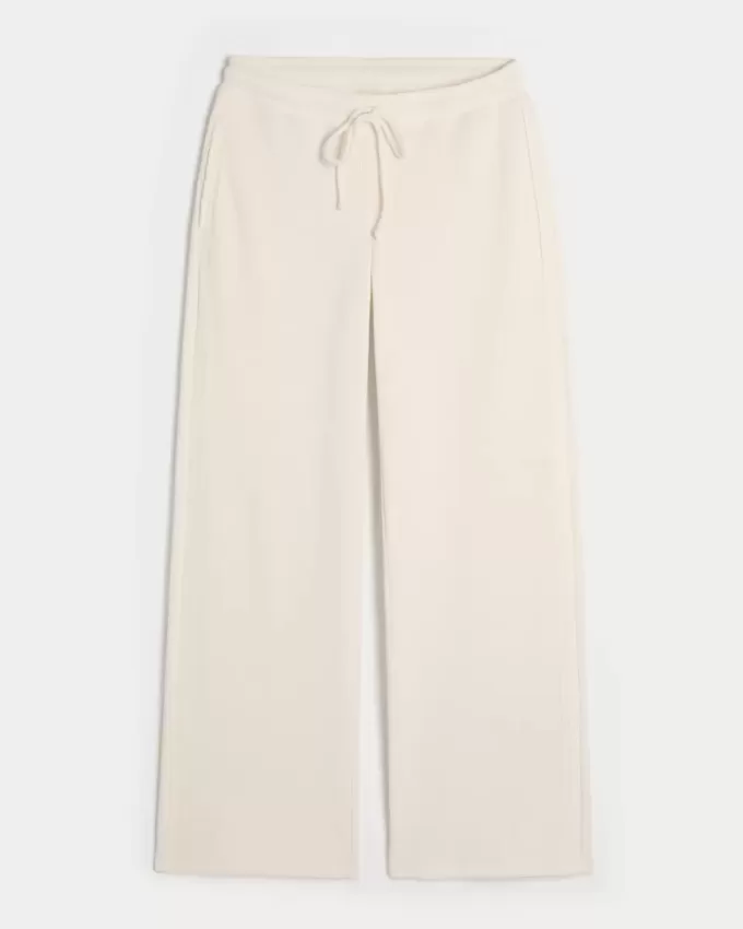 Pantaloni dritti in pizzo a nido d’ape Gilly Hicks