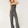 Pantaloni Hollister Livvy a vita alta e gamba larga