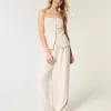 Pantaloni Hollister Livvy a vita alta e gamba larga
