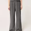 Pantaloni Hollister Livvy a vita alta e gamba larga