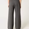 Pantaloni Hollister Livvy a vita alta e gamba larga