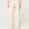 Pantaloni Hollister Livvy a vita alta e gamba larga