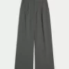 Pantaloni Hollister Livvy a vita alta e gamba larga