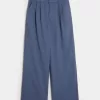 Pantaloni Hollister Livvy a vita alta e gamba larga