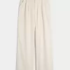Pantaloni Hollister Livvy a vita alta e gamba larga