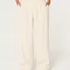 Pantaloni Hollister Livvy a vita bassa e gamba larga