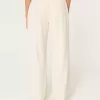 Pantaloni Hollister Livvy a vita bassa e gamba larga