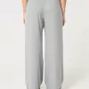 Pantaloni Hollister Livvy a vita bassa e gamba larga