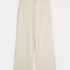 Pantaloni Hollister Livvy a vita bassa e gamba larga