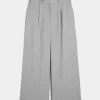 Pantaloni Hollister Livvy a vita bassa e gamba larga
