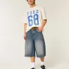 Pantaloni in denim lavaggio medio Pantaloni in denim lavaggio medio