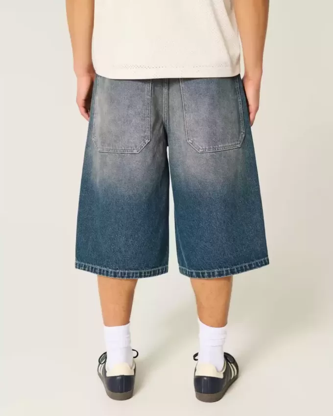 Pantaloni in denim lavaggio medio Pantaloni in denim lavaggio medio