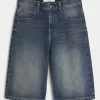 Pantaloni in denim lavaggio medio Pantaloni in denim lavaggio medio