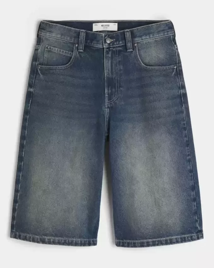 Pantaloni in denim lavaggio medio Pantaloni in denim lavaggio medio