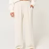 Pantaloni larghi a coste comodi