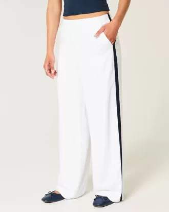 Pantaloni larghi a righe