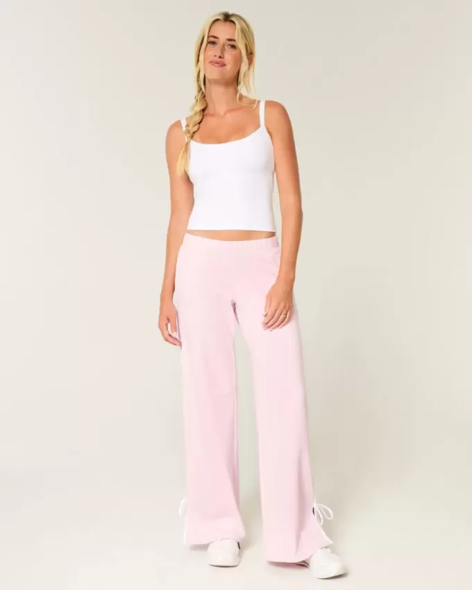 Pantaloni larghi con fiocco laterale attivo Gilly Hicks