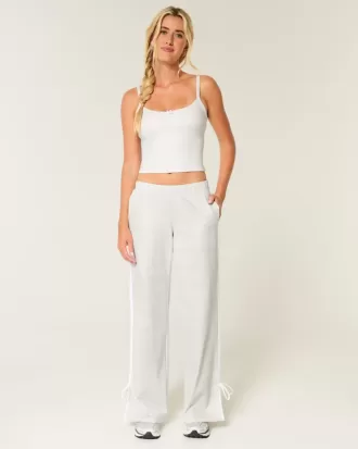 Pantaloni larghi con fiocco laterale attivo Gilly Hicks