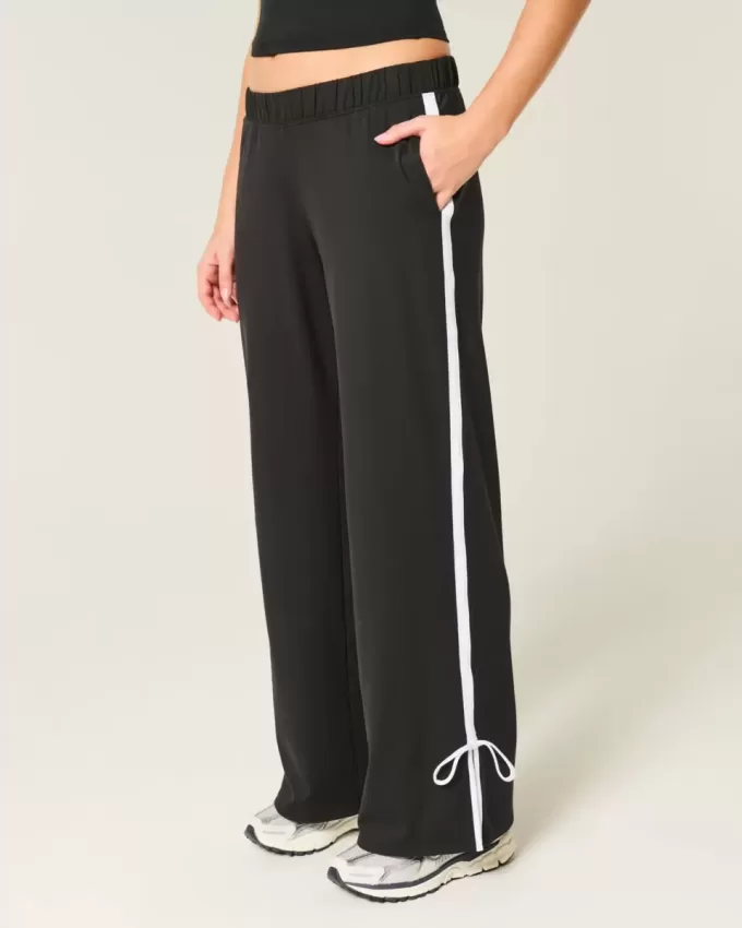 Pantaloni larghi con fiocco laterale attivo Gilly Hicks