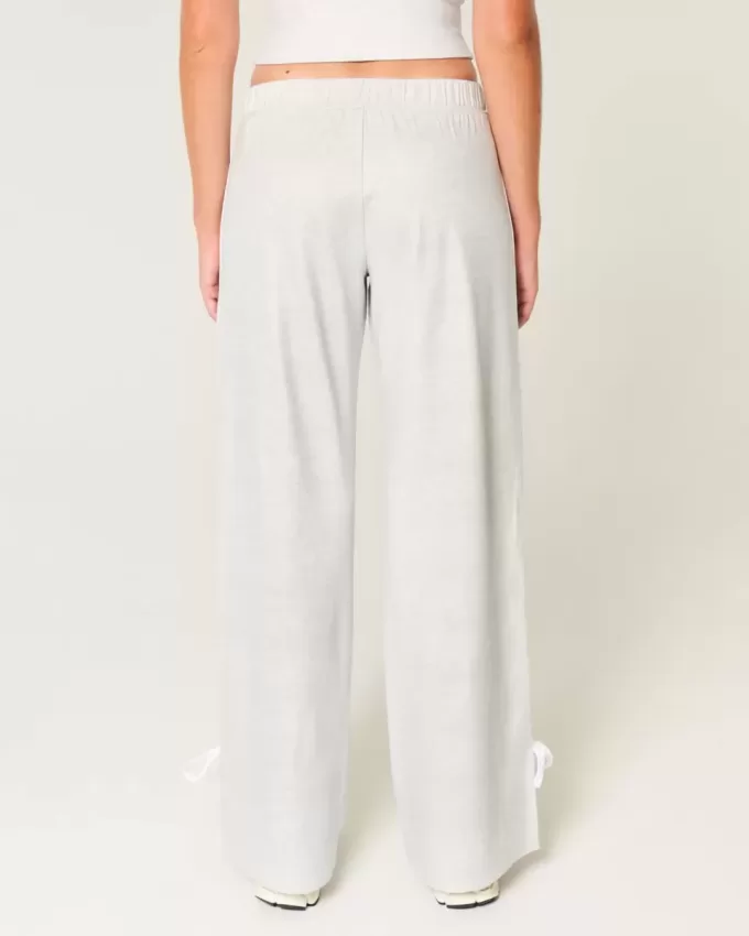 Pantaloni larghi con fiocco laterale attivo Gilly Hicks