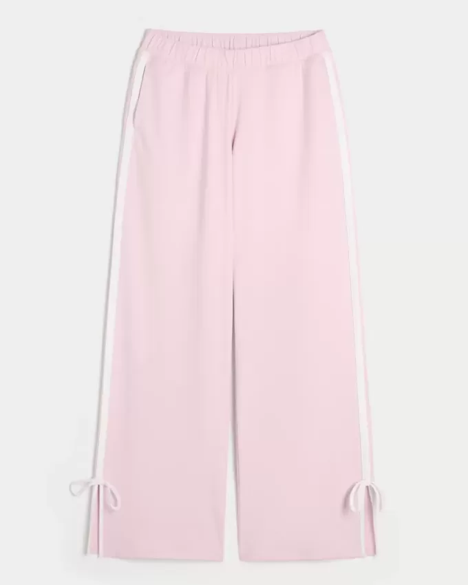 Pantaloni larghi con fiocco laterale attivo Gilly Hicks