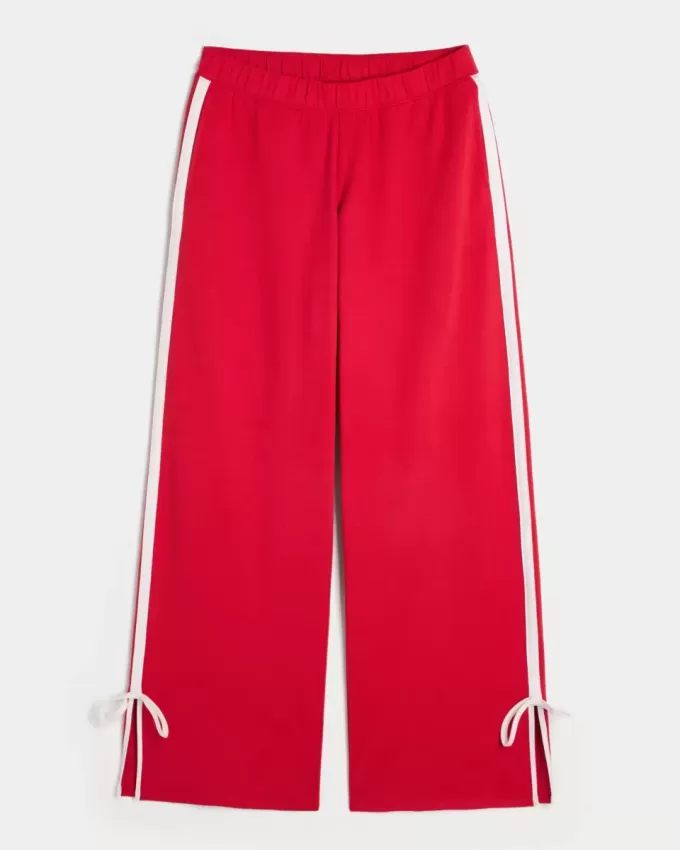 Pantaloni larghi con fiocco laterale attivo Gilly Hicks