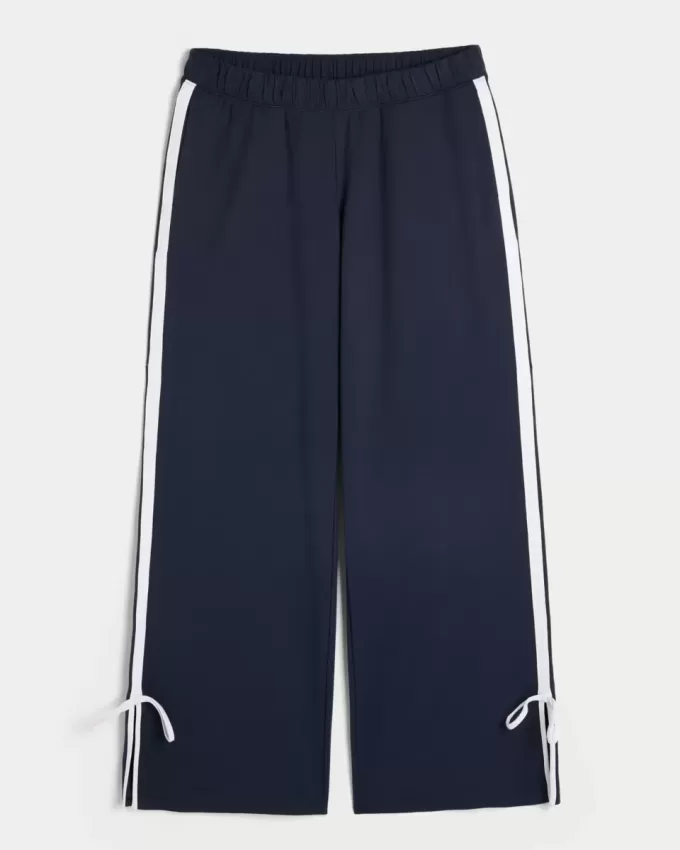 Pantaloni larghi con fiocco laterale attivo Gilly Hicks
