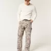 Pantaloni larghi da carpentiere mimetici