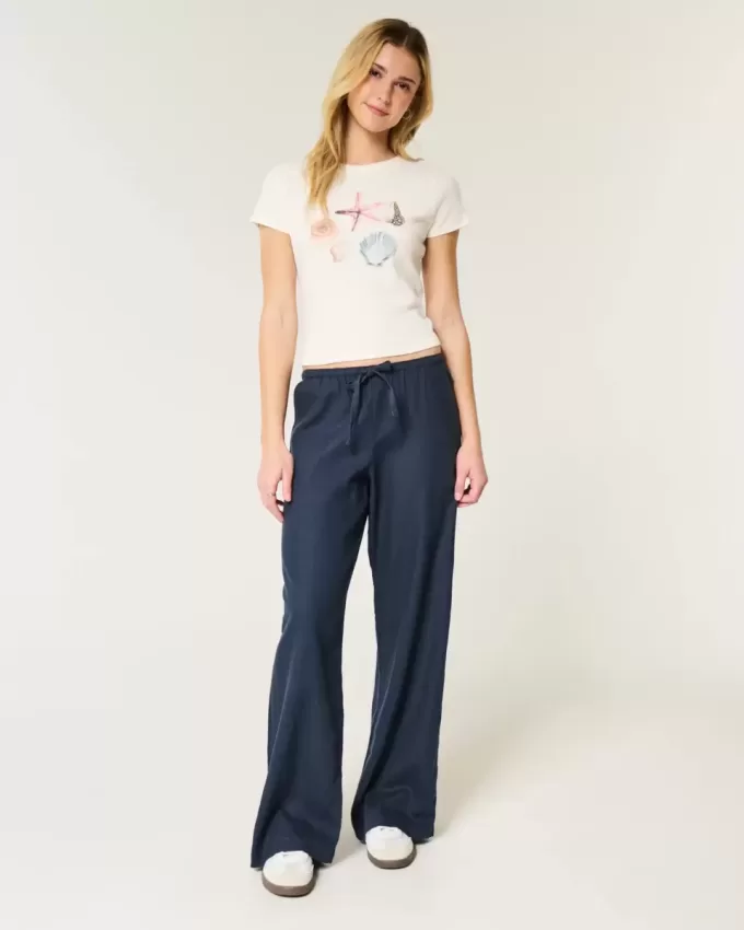 Pantaloni larghi da infilare