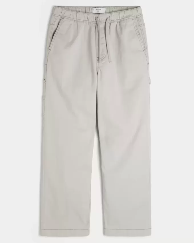 Pantaloni larghi da pittore